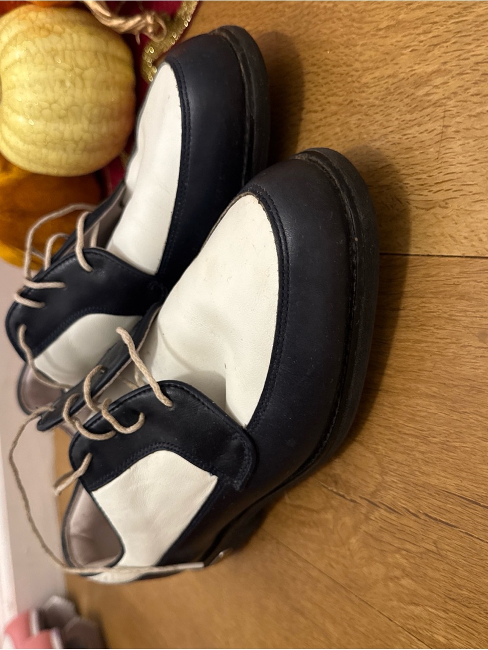FootJoy Black and White Women’s Saddle Athletic Shoes